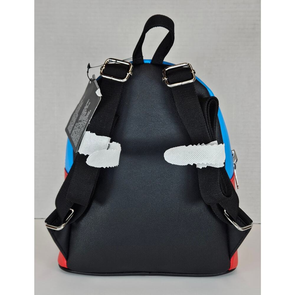 Funko Marvel Studios Marvel Cosplay Blue/Red/Gold Faux Leather Mini Backpack NWT - Picture 2 of 10
